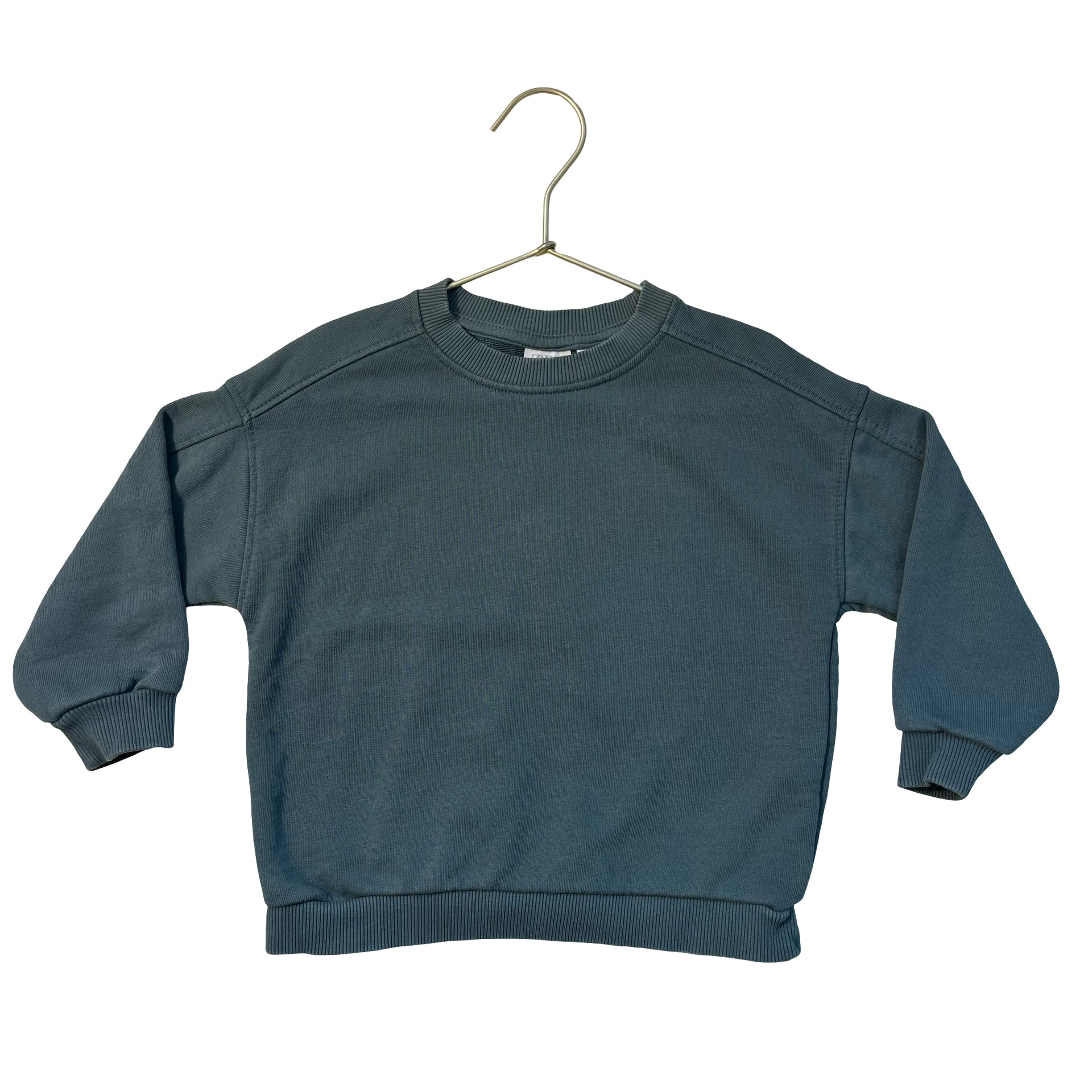 Zara Teal Sweatshirt - Size 4