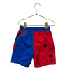 Marvel Spider-Man Red & Blue Swim Shorts - Size 5-6