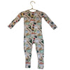 Bums & Roses Sushi Print One-Piece PJS - Size 6-9 Mo