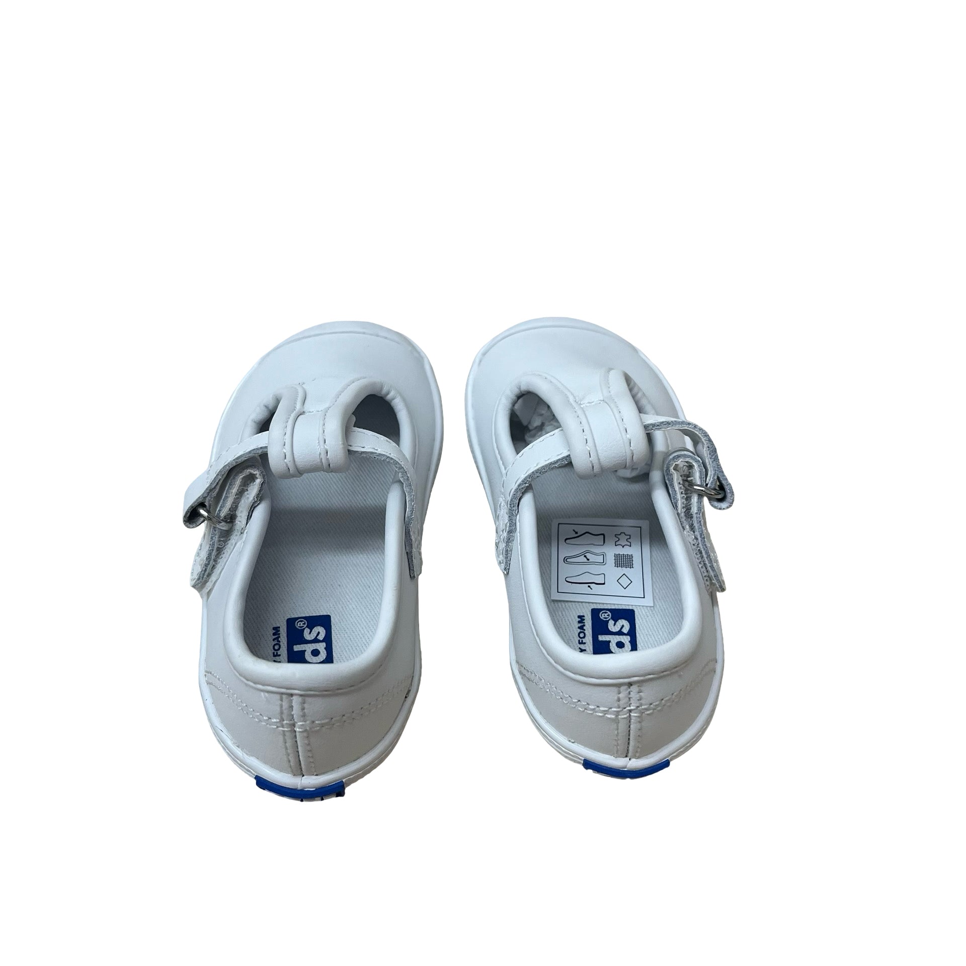 Keds White Leather Mary Jane Sneakers - Size 5