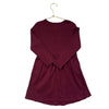 Gap Burgundy Ribbed Long Sleeve Dress - Size 5