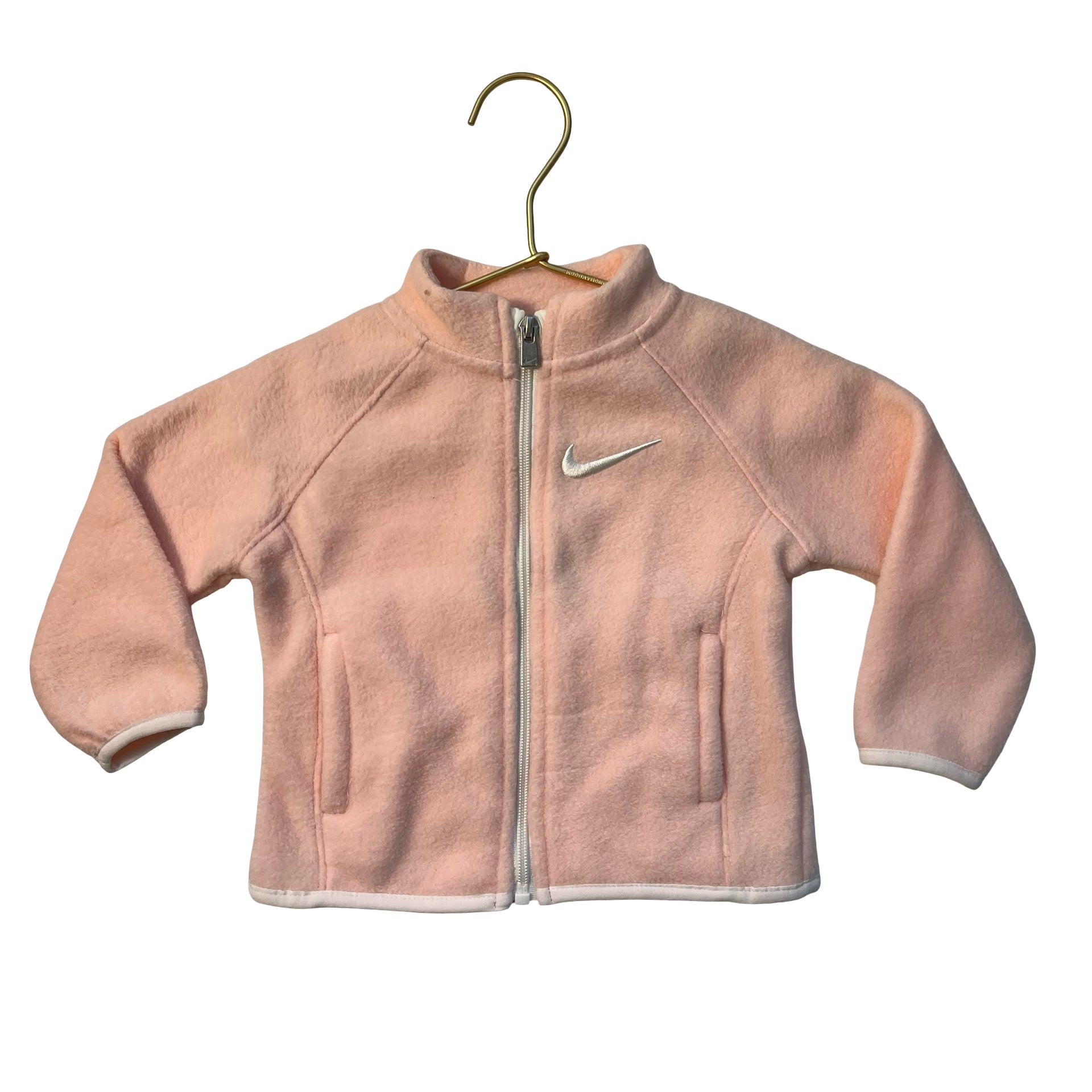 Nike Pink Fleece Jacket - Size 18 Mo