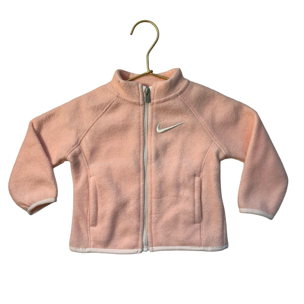 Nike Pink Fleece Jacket - Size 18 Mo