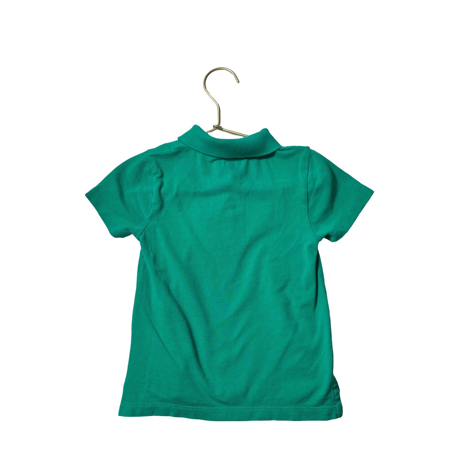 Crewcuts Green Hot Dog Polo - Size 3