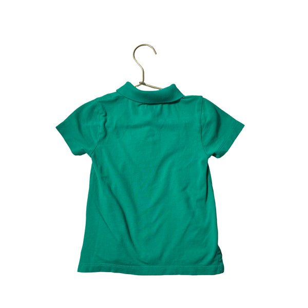 Crewcuts Green Hot Dog Polo - Size 3