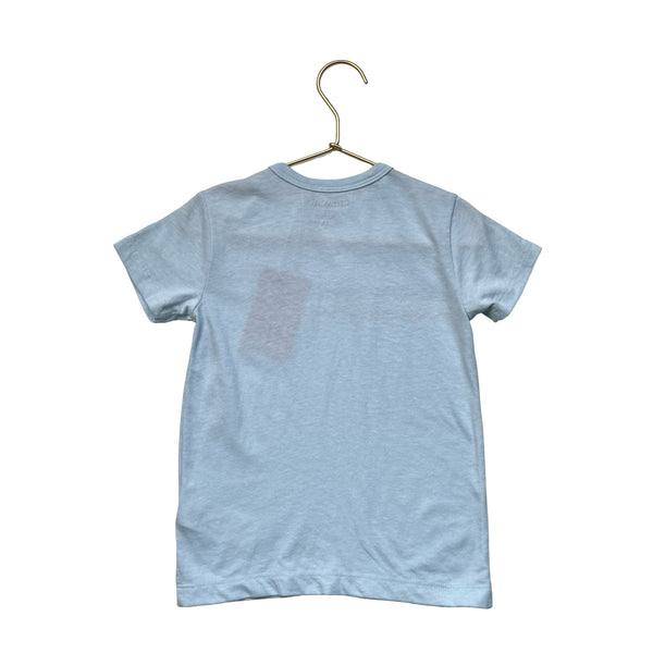 Crewcuts Light Blue Fighter Jet Red, White, Blue T-Shirt - Size XXS 2-3