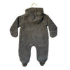 Magnetic Me Gray Sherpa Bunting - Size 0-3 Mo