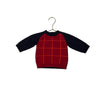 Jacadi Navy, Red, Orange Sweater - Size 6 Mo