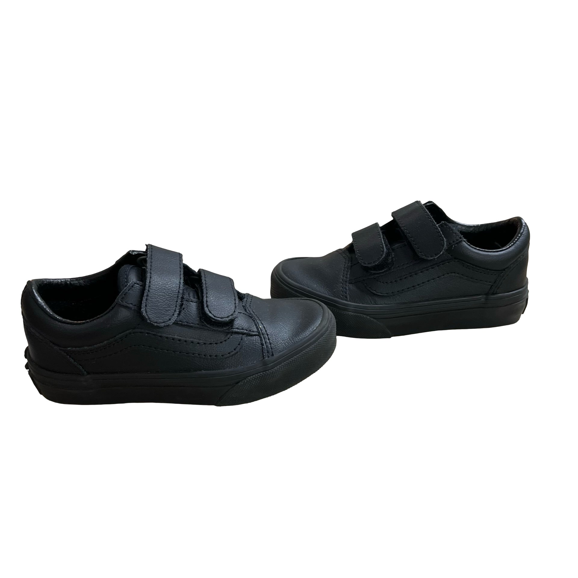 Vans Black Velcro Sneakers - Size 11