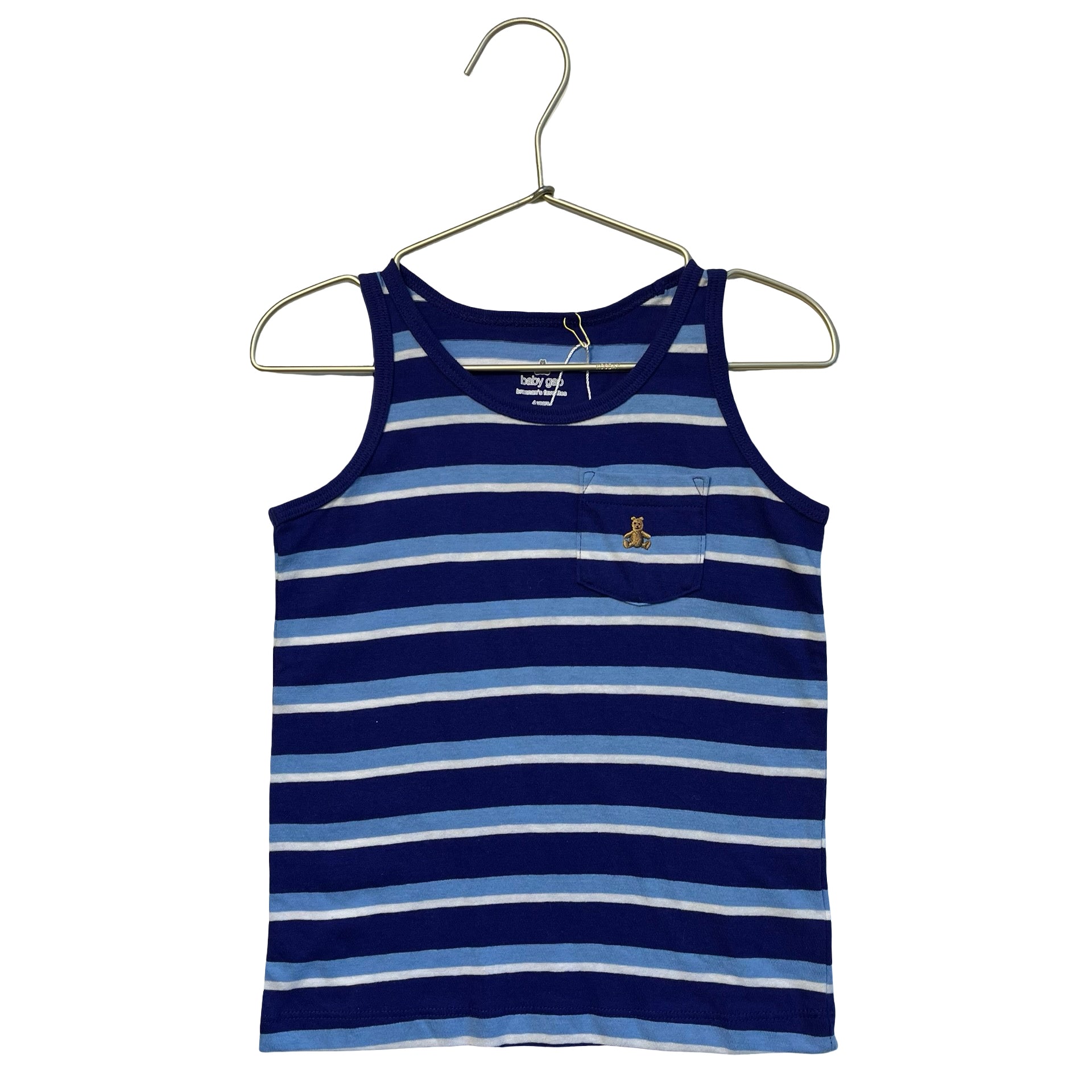 Baby Gap Blue Striped Tank Top - Size 4