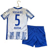 Nike Hertha BSC Soccer Jersey & Shorts Set - Size XS (6-7)
