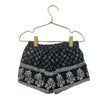 Crewcuts Black & Ivory Print Shorts - Size 4