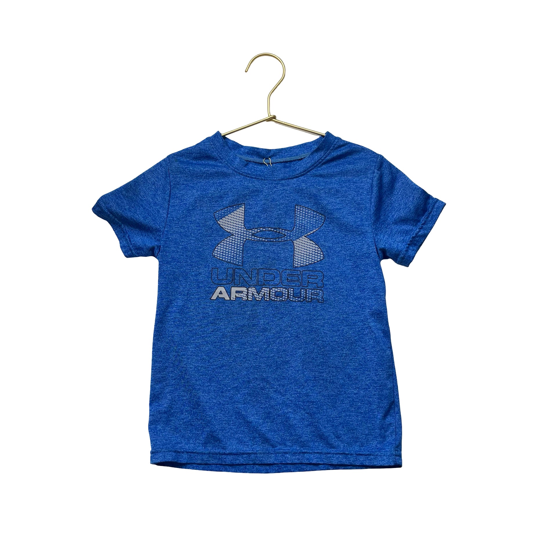 Under Armour Blue Logo Athletic T-Shirt - Size 4T