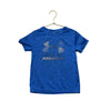 Under Armour Blue Logo Athletic T-Shirt - Size 4T