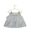 Zara White Eyelet Skirt - Size 9-10