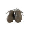 Tiny Poise Tots Khaki Suede Lace Up Shoes - Size 7