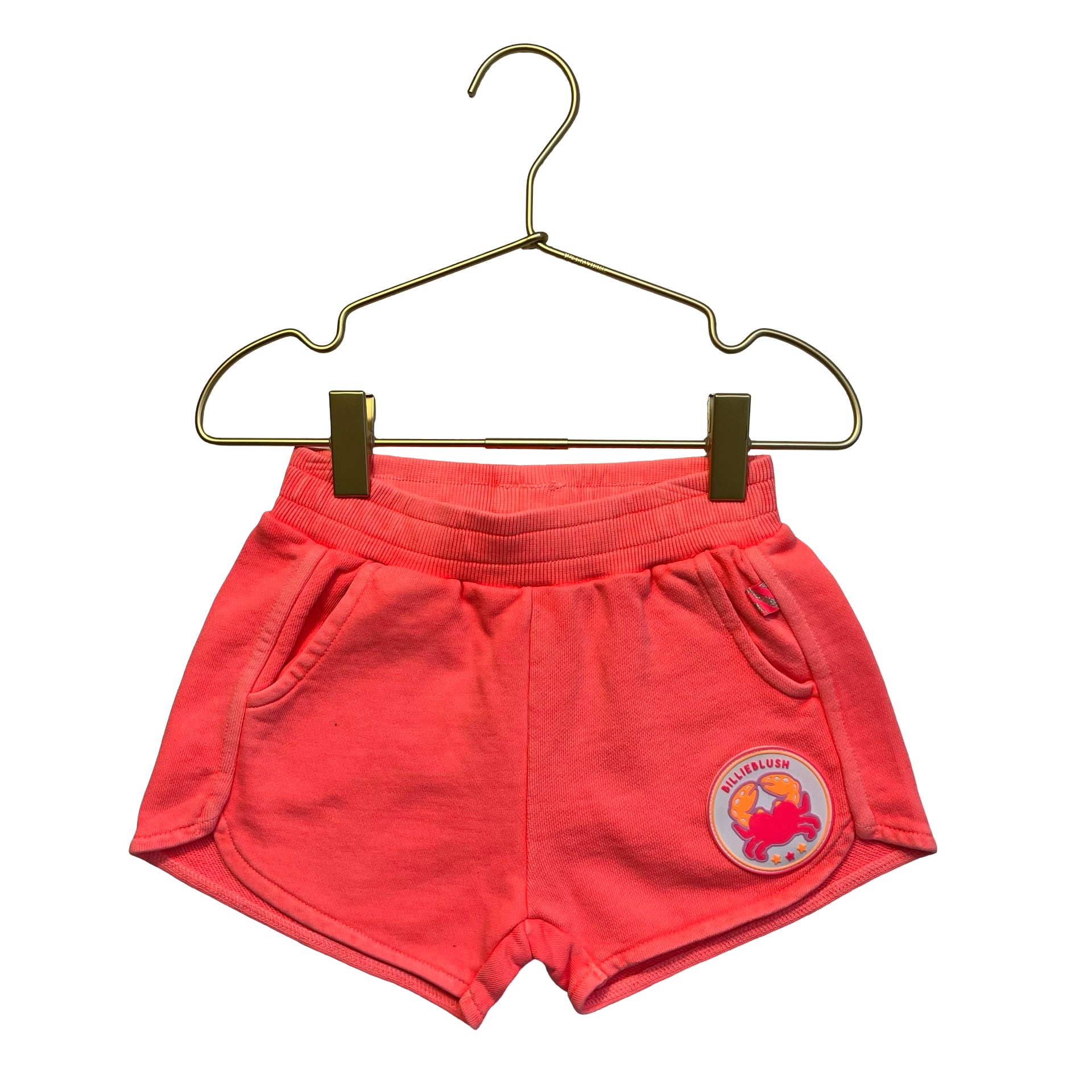 Billieblush Neon Coral Shorts - Size 4