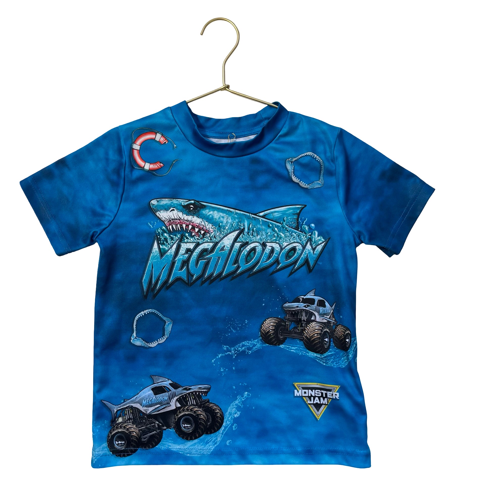 Monster Jam 'Megalodon' Athletic T-Shirt - Size 6