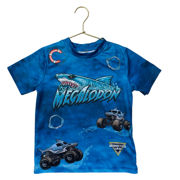 Monster Jam 'Megalodon' Athletic T-Shirt - Size 6