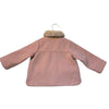 Pink Chicken Pink Jacket, Faux Fur Trim - Size 2Y