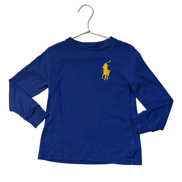 Polo Ralph Lauren Blue & Yellow Shirt - Size 3