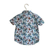 Appaman Coconut & Tree Print Button Down Shirt - Size 5