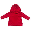 Rugged Butts Red Hooded Shirt - Size 3-6 Mo
