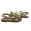 Cat & Jack Gold Bow Sandals - Size 7