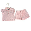 Janie and Pink Polo Shirt & Skort Shorts Set - Size 2T
