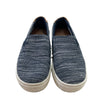 Toms Navy & White Slip-On Shoes - Size 13