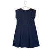 Jacadi Navy Eyelet Dress - Size 8A