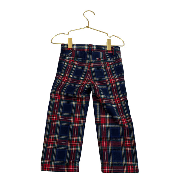 Janie and Jack Lined Tartan Plaid 100% Wool Pants - Size 2T