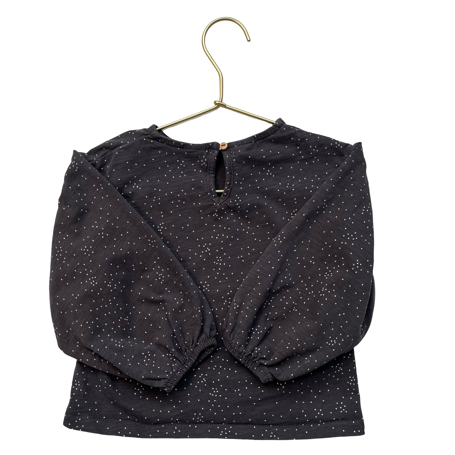Zara Gray Dot Top - Size 2-3