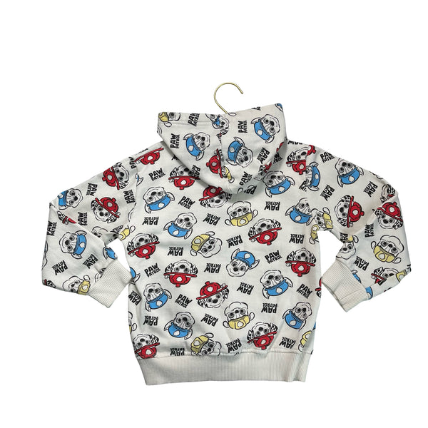 Nickelodeon Ivory Paw Patrol Hooded Sweatshirt - Size 6