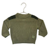 Zara Green Cotton Sweater - Size 12-18 Mo