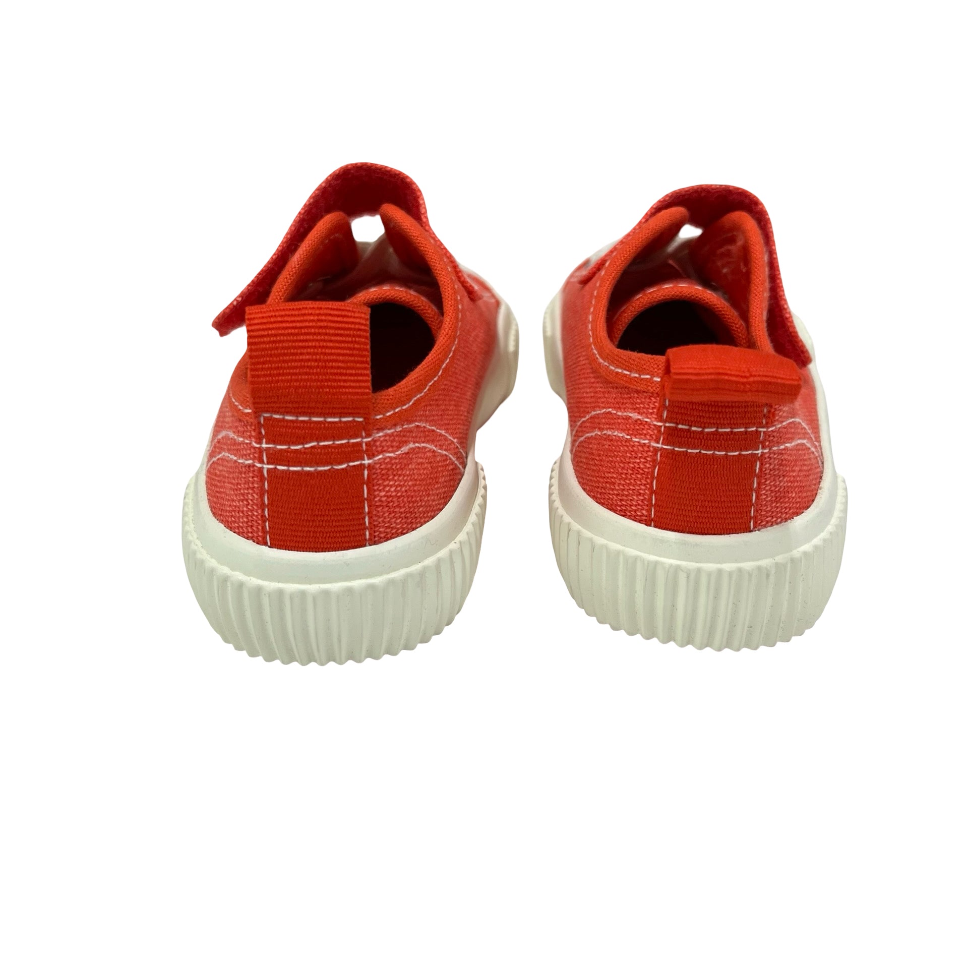 H&M Cherry Red Canvas Sneakers - Size 8.5 (25)