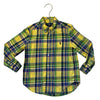 Polo Ralph Lauren Yellow Plaid Button Down Shirt - Size 5