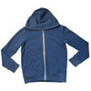 Treasure & Bond Blue Zip-Up Hooded Sweatshirt - Size 7