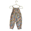 Old Navy Colorful Floral Smocked Jumpsuit - Size 3-6 Mo