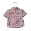 Vineyard Vines White & Pink Tropical Pattern Button Down Shirt - Size 2T