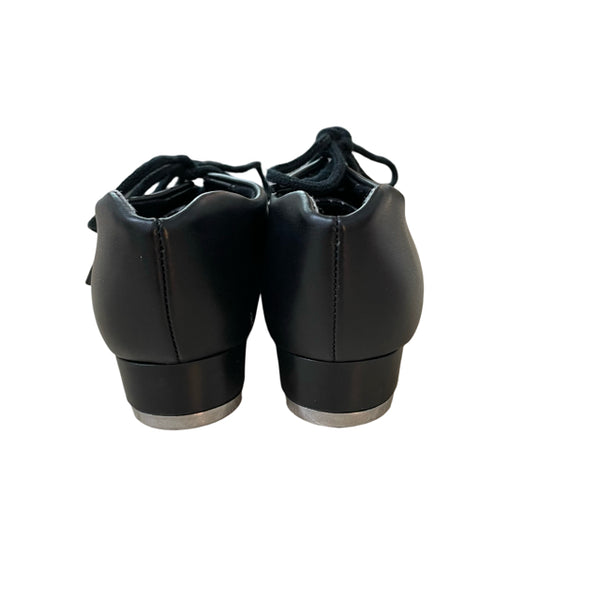 Capezio Black Tie Tap Shoes - Size 10.5W