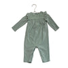 Ralph Lauren Sage Green Velour One-Piece - Size 6 Mo