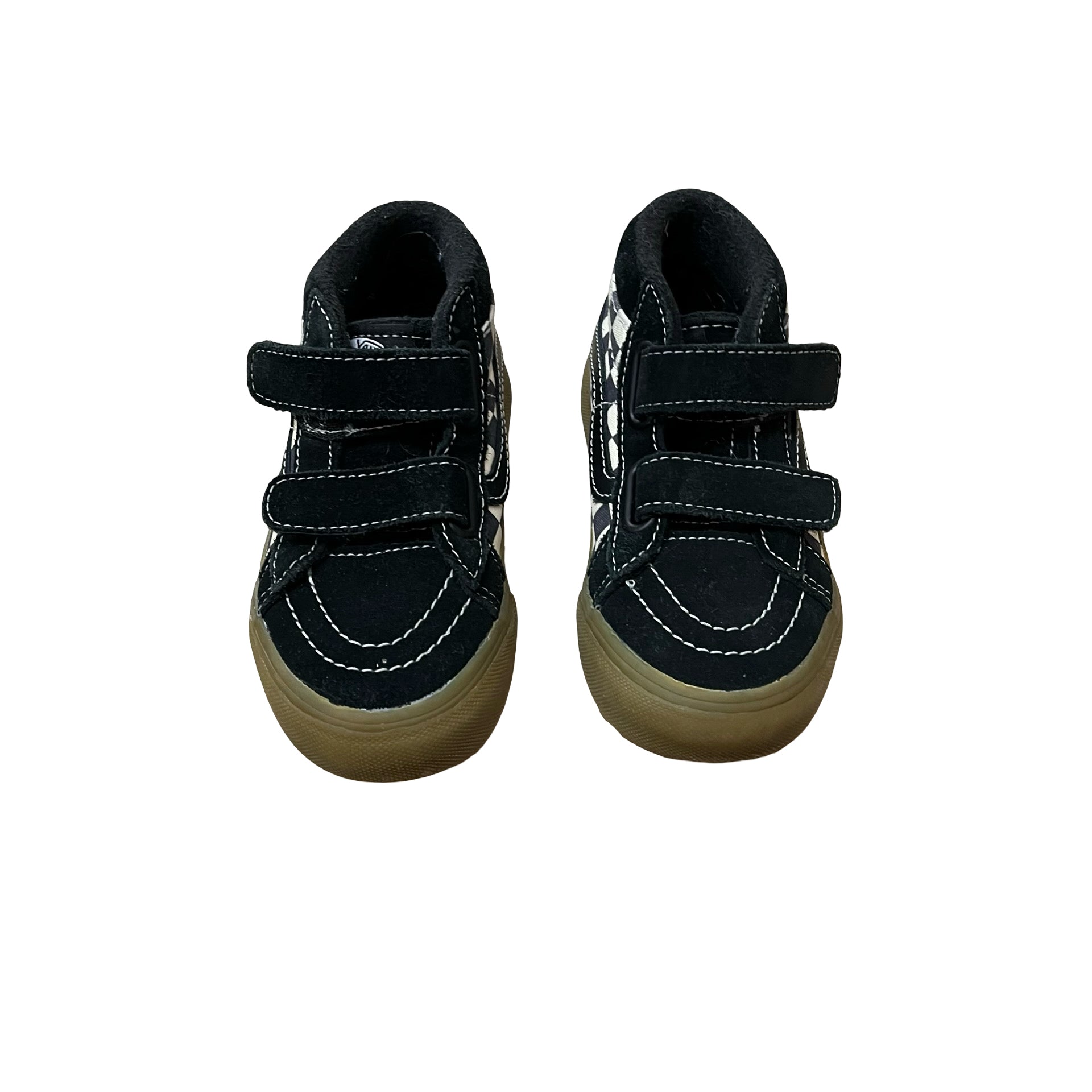 Vans Made For The Elements Black Check Ankle Sneakers - Size 11