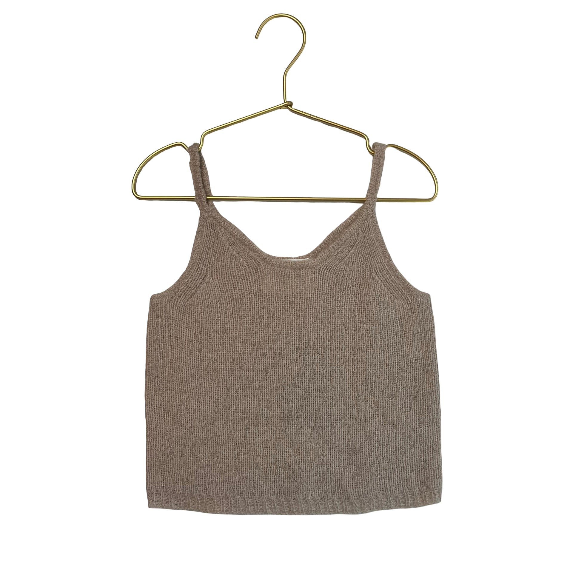 Zara Khaki Sleeveless Sweater - Size 6