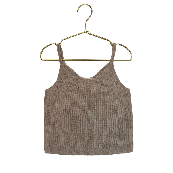 Zara Khaki Sleeveless Sweater - Size 6