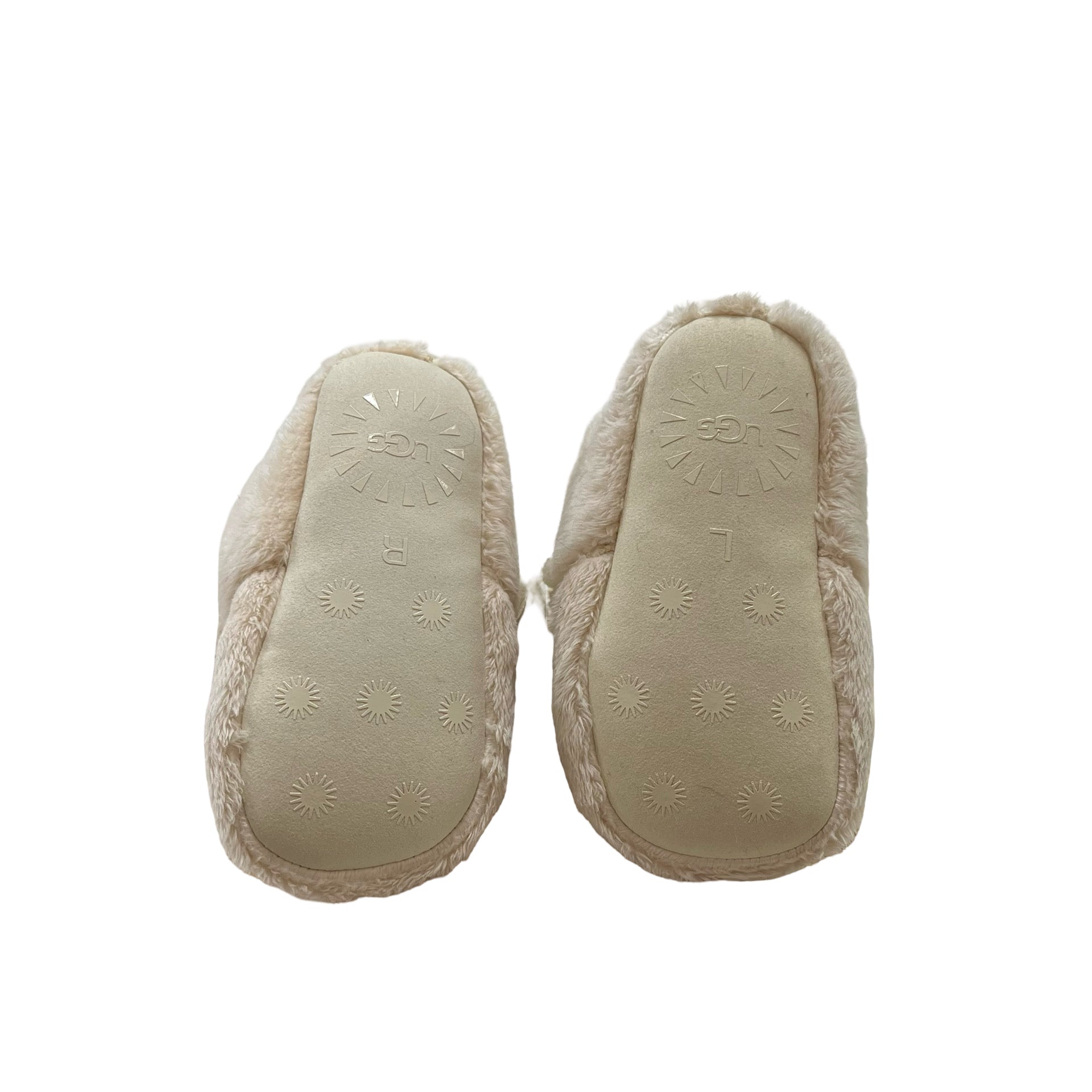 UGG Bixbee Llama Fuzzy Soft Sole Booties in Box - Size 4-5