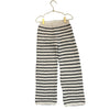 Zara Ivory & Black Striped Crochet Pants - Size 6