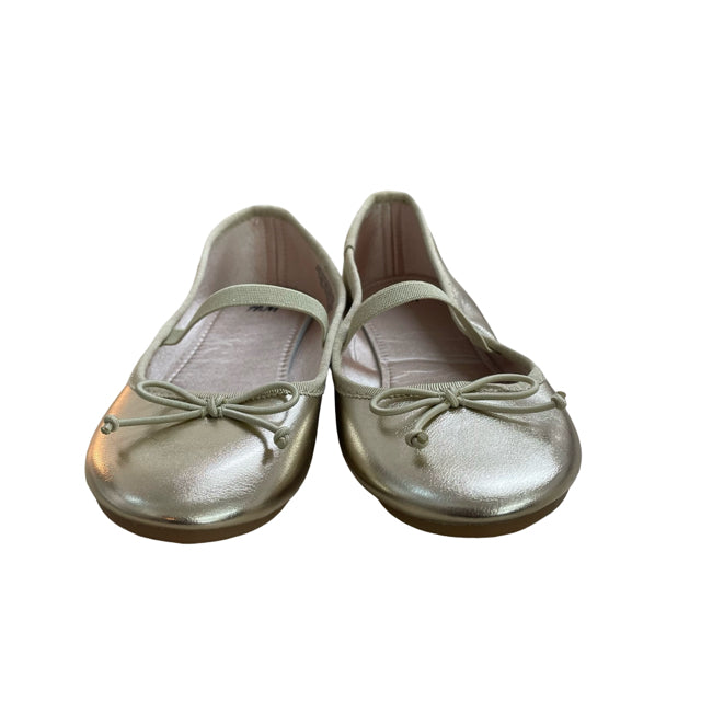 H&M Gold Ballet Flat Shoes - Size 12.5