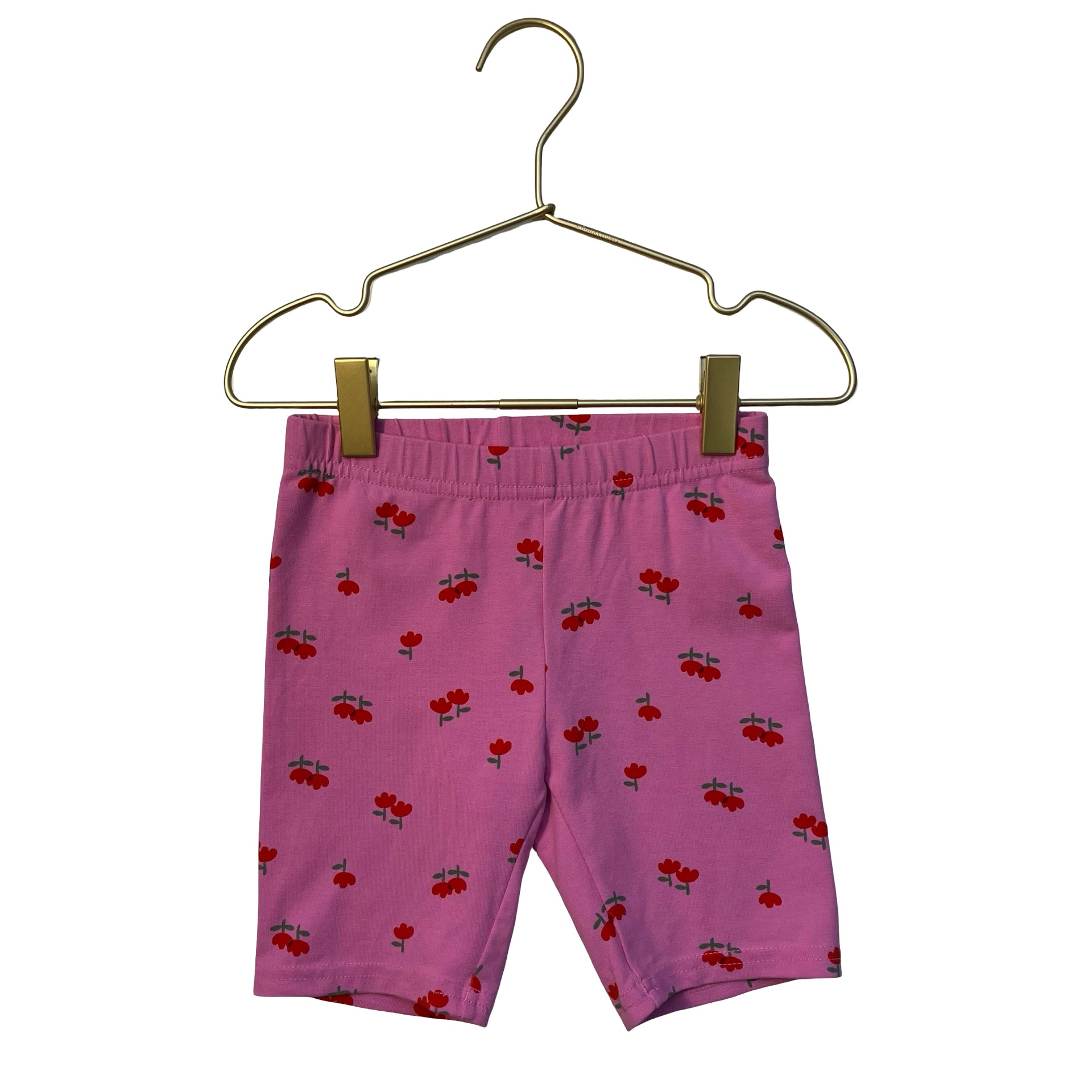 Hanna Andersson Pink Tulip Cartwheel Shorts - Size 4