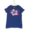 Crewcuts Purple & Pink Sequin Flower T-Shirt - Size L 10-11